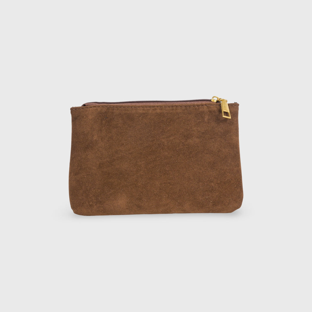Hazel Suede Pouch